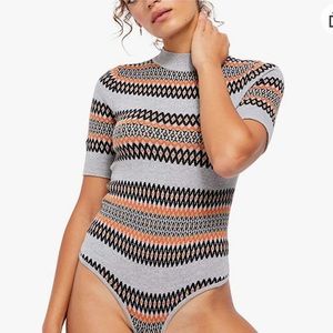 NWT Free People bodysuit
